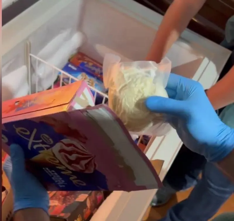 Imagen de esta operación contra el narcotráfico facilitada por la Guardia Civil de Salamanca