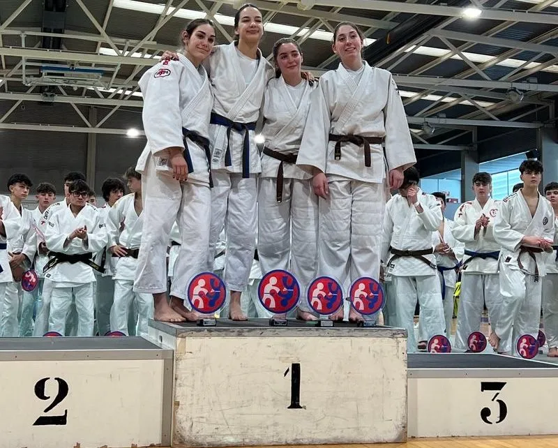 Deportistas del Club Doryoku en el Campeonato Autonómico infantil y cadete de Castilla y León