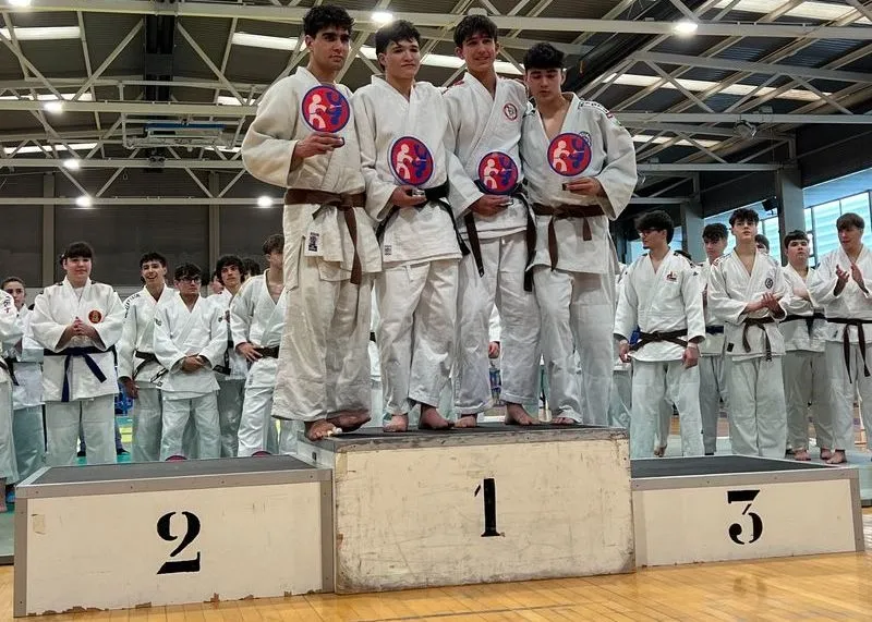 Deportistas del Club Doryoku en el Campeonato Autonómico infantil y cadete de Castilla y León