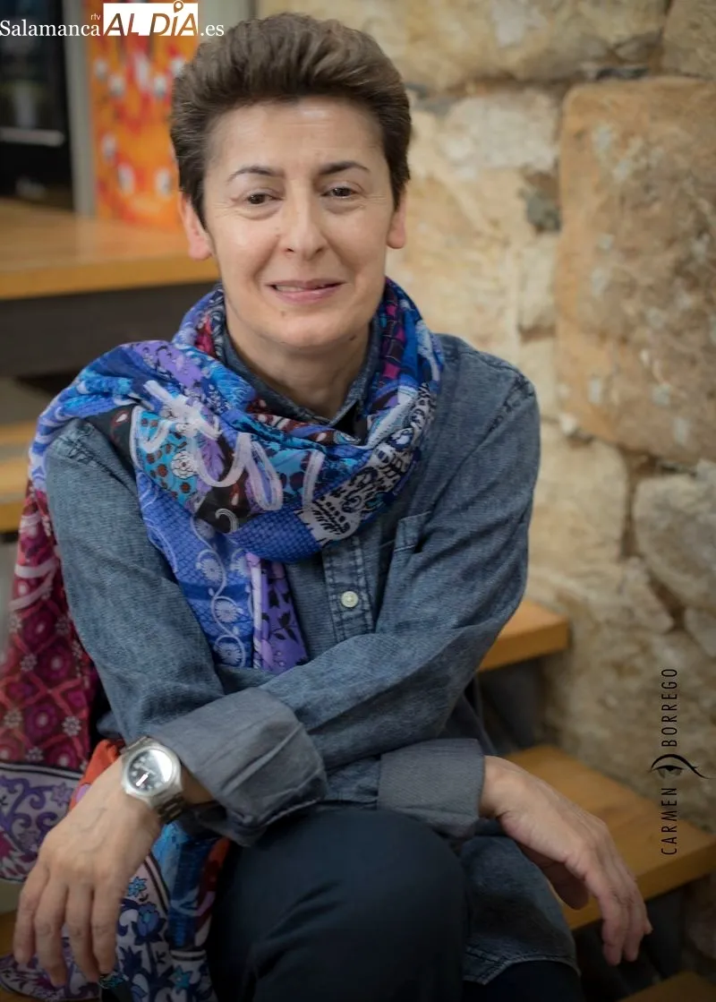Charo Ruano, escritora. Foto Carmen Borrego