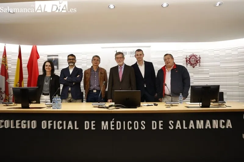 Sesiones divulgativas sobre enfermedades crónicas en el Colegio Oficial de Médicos. Foto: David Sañudo.