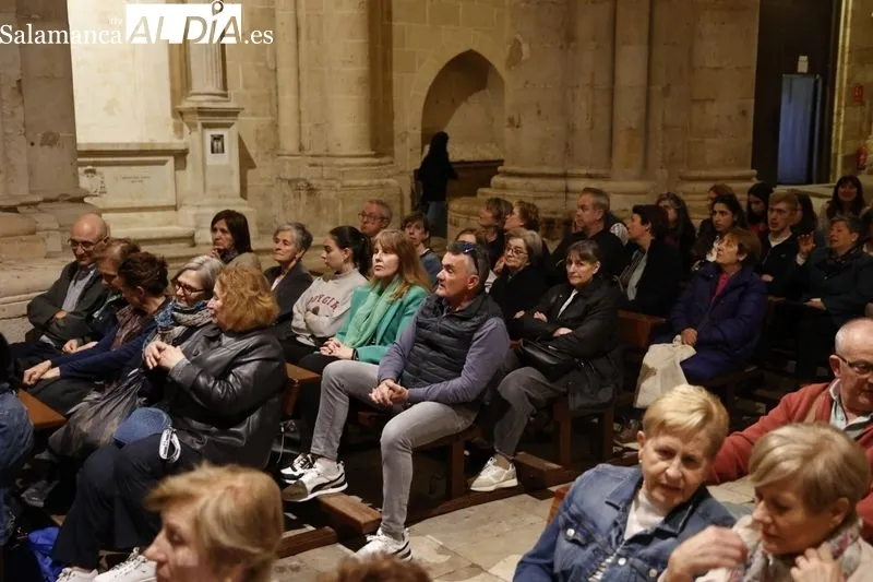Concierto inaugural del ciclo 'Centenario Telefónica' en la Catedral Vieja de Salamanca. Fotos: David Sañudo