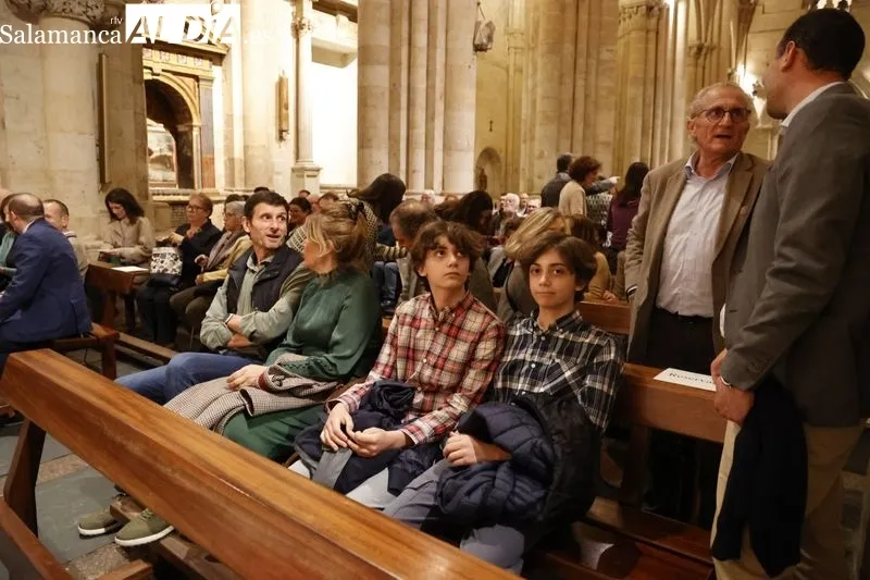 Concierto inaugural del ciclo 'Centenario Telefónica' en la Catedral Vieja de Salamanca. Fotos: David Sañudo