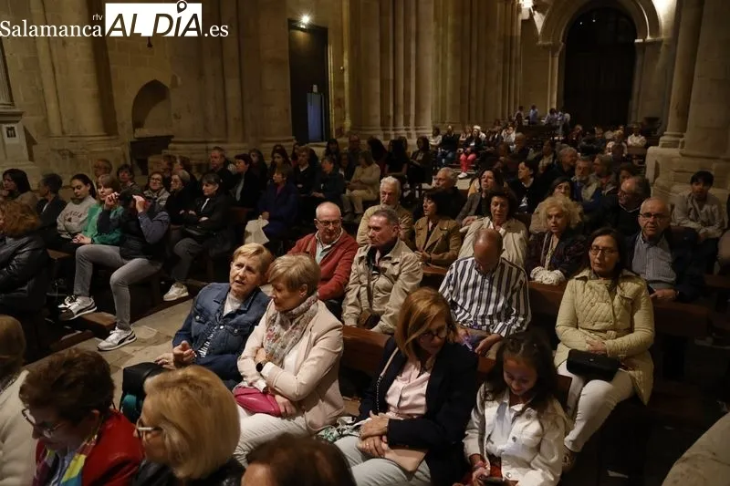 Concierto inaugural del ciclo 'Centenario Telefónica' en la Catedral Vieja de Salamanca. Fotos: David Sañudo
