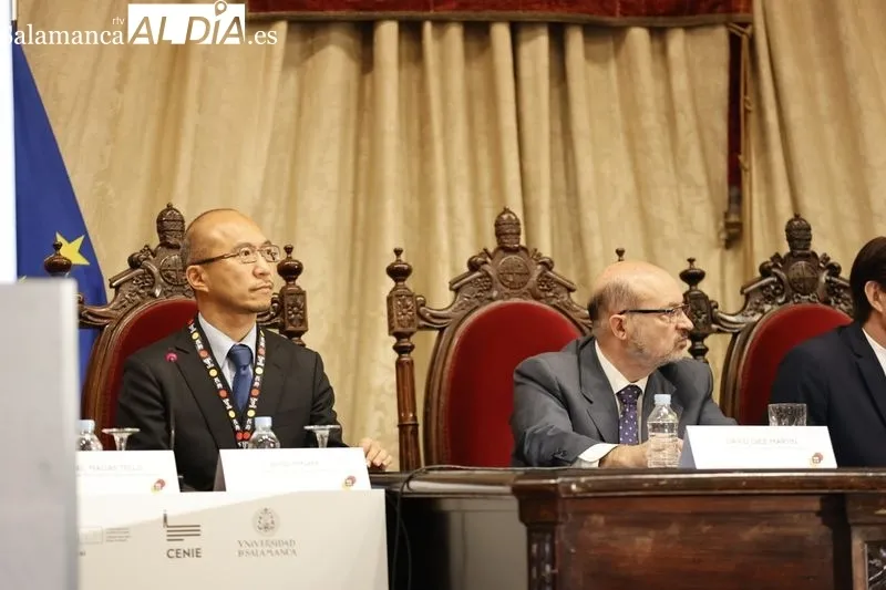 Inauguración del Foro España – Japón sobre Longevidad en el Paraninfo de la USAL. Foto: David Sañudo