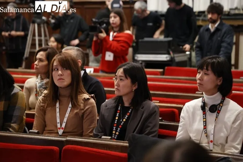 Inauguración del Foro España – Japón sobre Longevidad en el Paraninfo de la USAL. Foto: David Sañudo