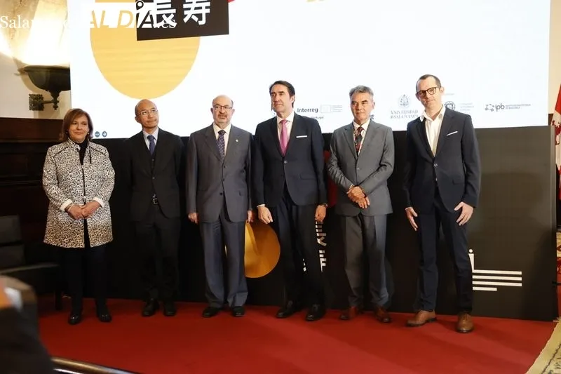 Inauguración del Foro España – Japón sobre Longevidad en el Paraninfo de la USAL. Foto: David Sañudo
