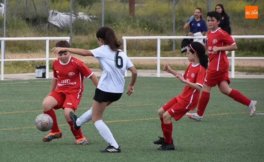 Foto 11 - El Alev&iacute;n Femenino del Ciudad Rodrigo vence al Hergar E dando una gran imagen