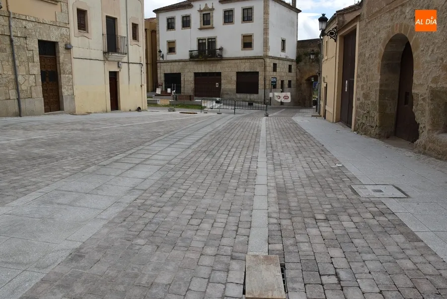 Foto 9 - Instaladas unas vallas de protecci&oacute;n y bancos de madera en el Campo de Carniceros