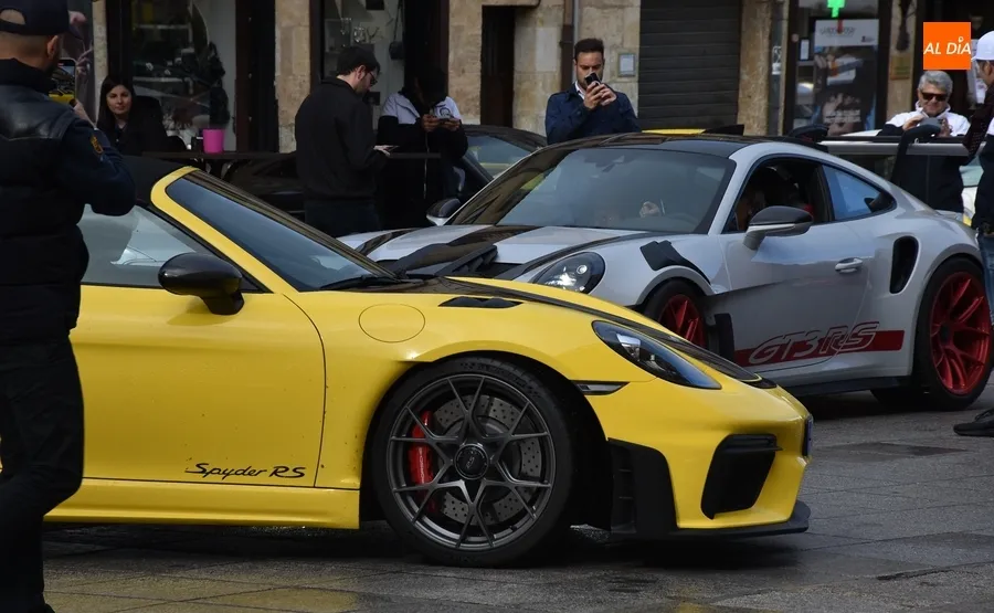 Foto 4 - Cerca de 40 veh&iacute;culos toman parte en el Encuentro de Porsche del que es epicentro Mir&oacute;briga