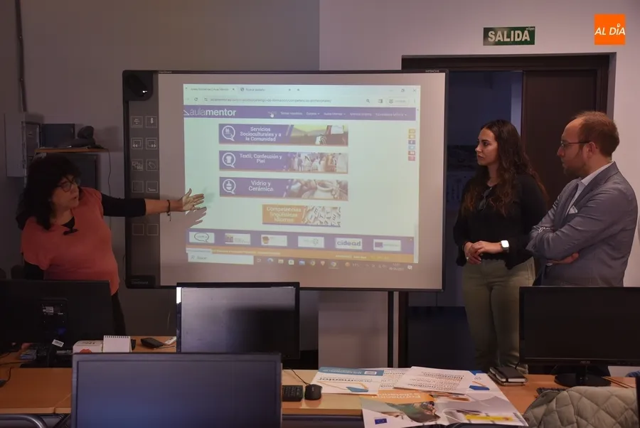 Foto 2 - El Aula Mentor abre sede en Ciudad Rodrigo con una oferta de m&aacute;s de 200 cursos