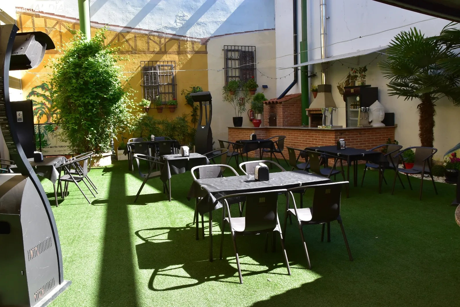 El Jardín del Virrey, privacidad y exclusividad en una terraza única en Salamanca | FOTOS: Vanesa Martins 