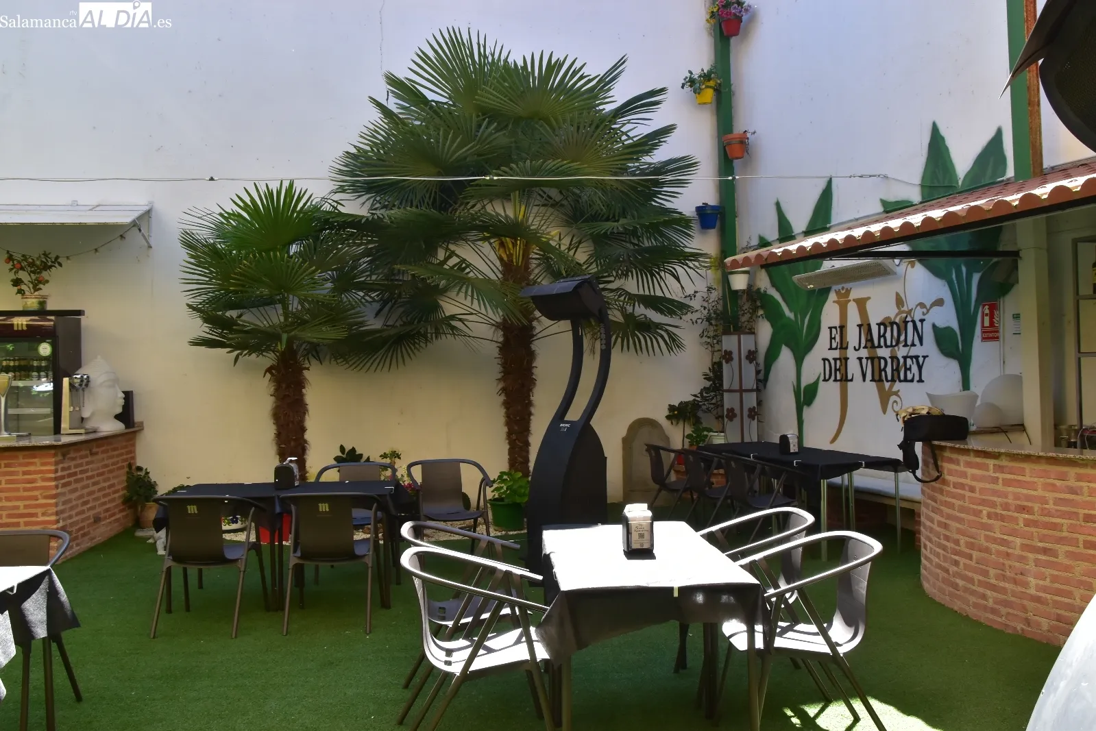 El Jardín del Virrey, privacidad y exclusividad en una terraza única en Salamanca | FOTOS: Vanesa Martins 