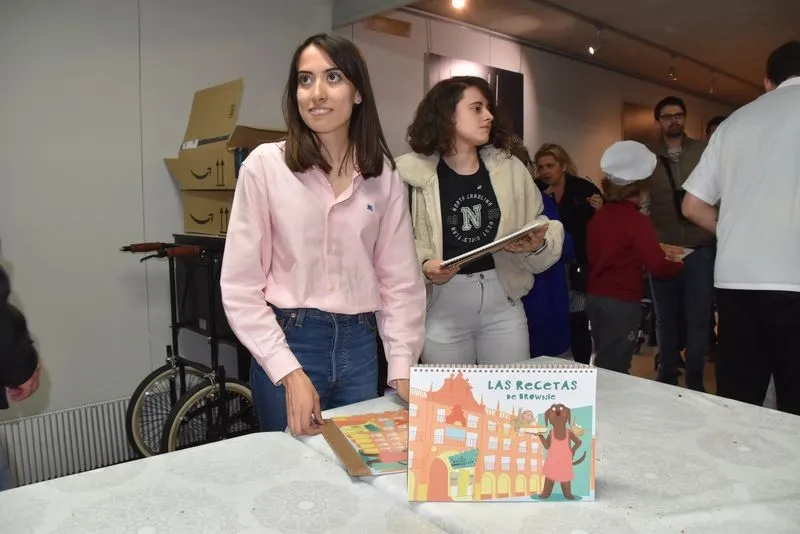 Presentación de 'Las recetas de brownie', de Esther Sánchez García, Escuela de Hostelería de Santa Marta de Tormes