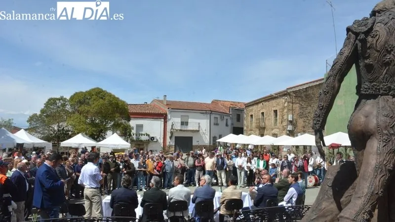 El torero Ortega Cano ha sido uno de los asistentes al homenaje a Julio Robles