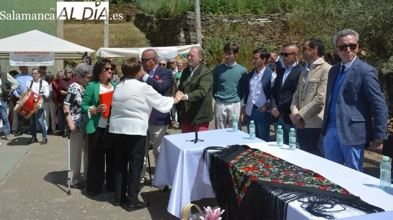 El torero Ortega Cano ha sido uno de los asistentes al homenaje a Julio Robles