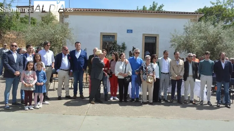 El torero Ortega Cano ha sido uno de los asistentes al homenaje a Julio Robles