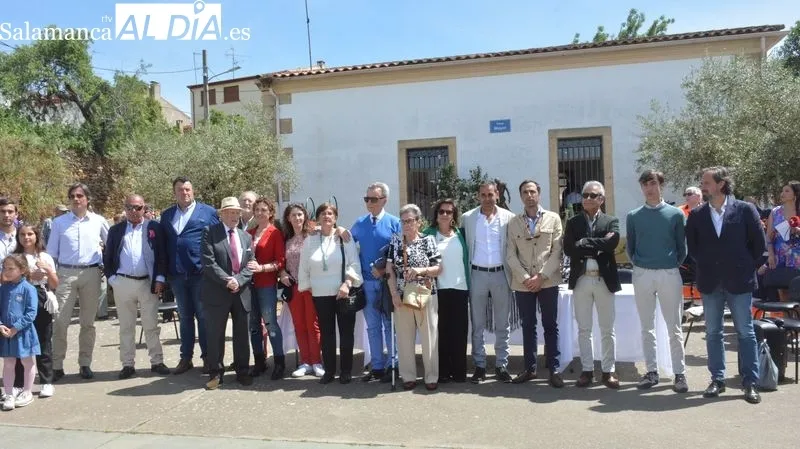 El torero Ortega Cano ha sido uno de los asistentes al homenaje a Julio Robles
