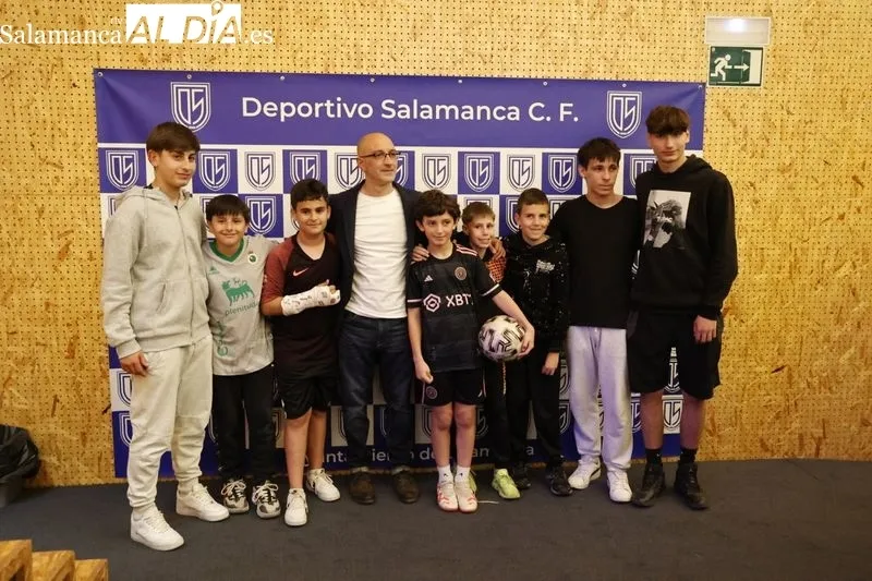 Presentación del Deportivo Salamanca. Fotos: David Sañudo.