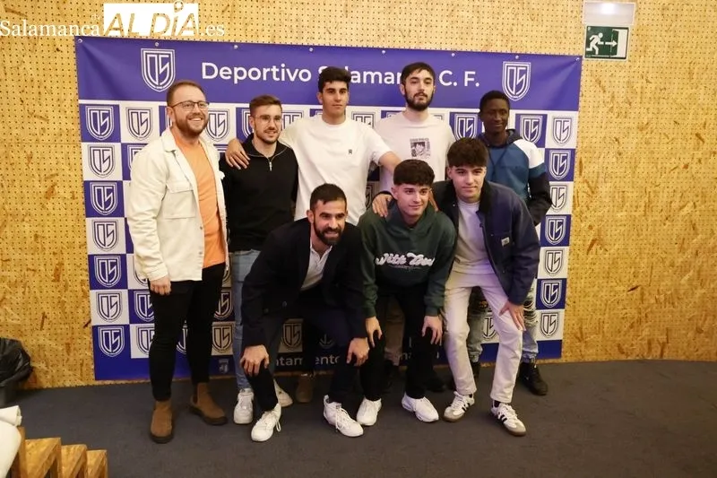 Presentación del Deportivo Salamanca. Fotos: David Sañudo.