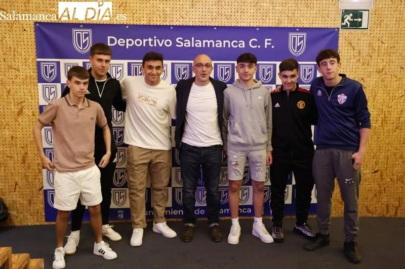Presentación del Deportivo Salamanca. Fotos: David Sañudo.