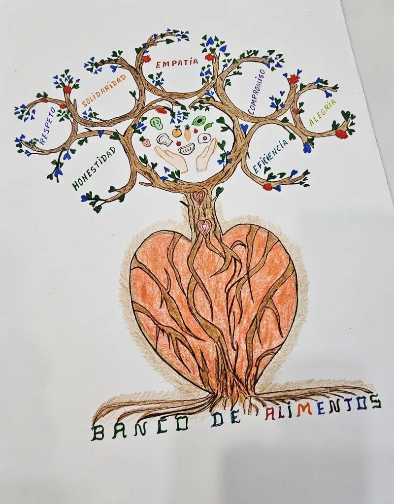 Entrega de premios en el Centro Comercial El Tormes del Concurso-Exposición de dibujos del Banco de Alimentos de Salamanca. Foto: CC El Tormes