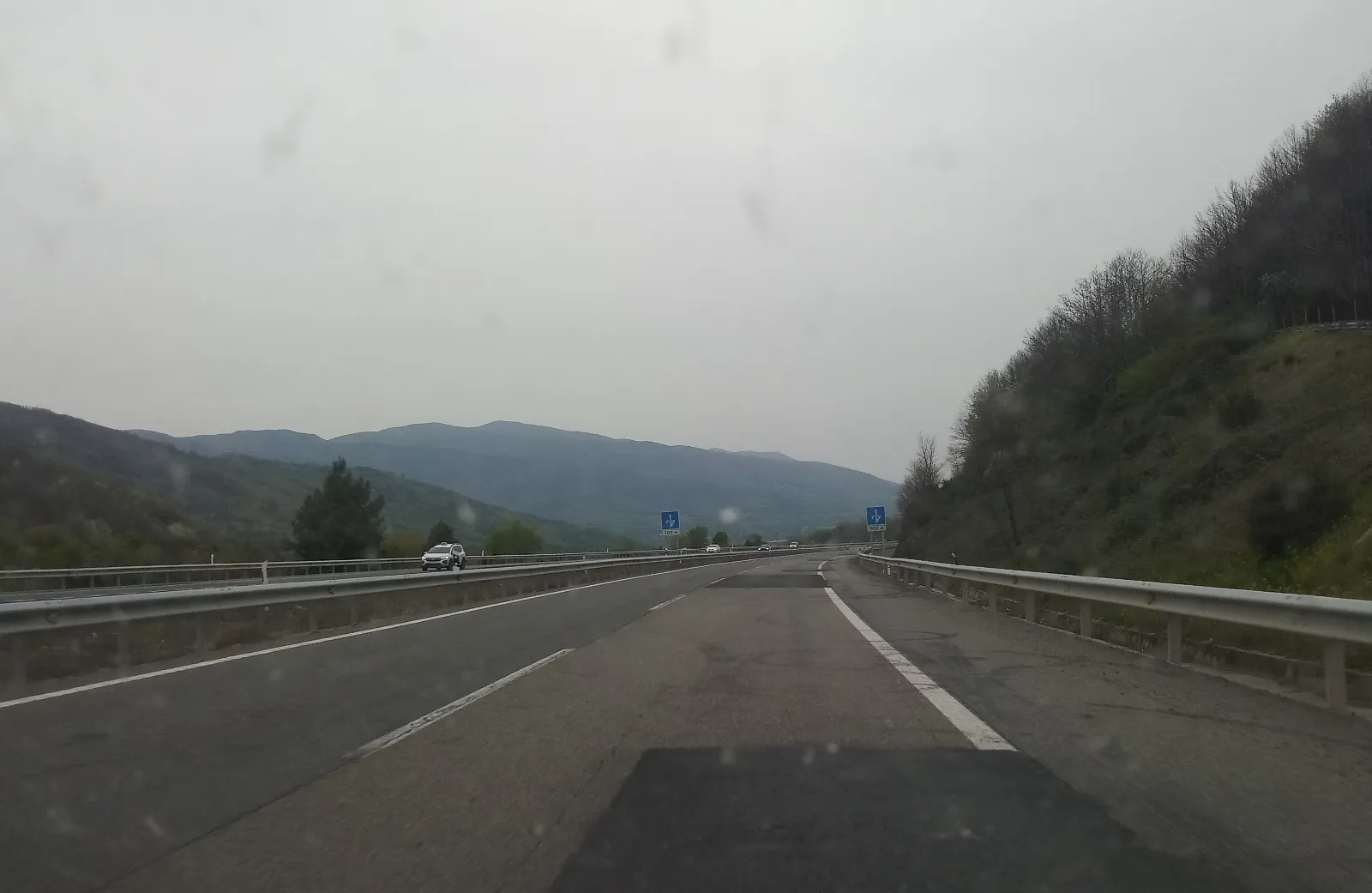 Piden al Gobierno que repare el firme del puerto de Béjar y del puerto de Vallejera en la A-66