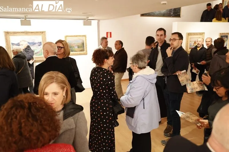 Inauguración de la exposición ‘Una colección particular’ de la Fundación Vargas-Zúñiga y Pérez-Lucas en la Sala Garcigrande. Fotos: David Sañudo