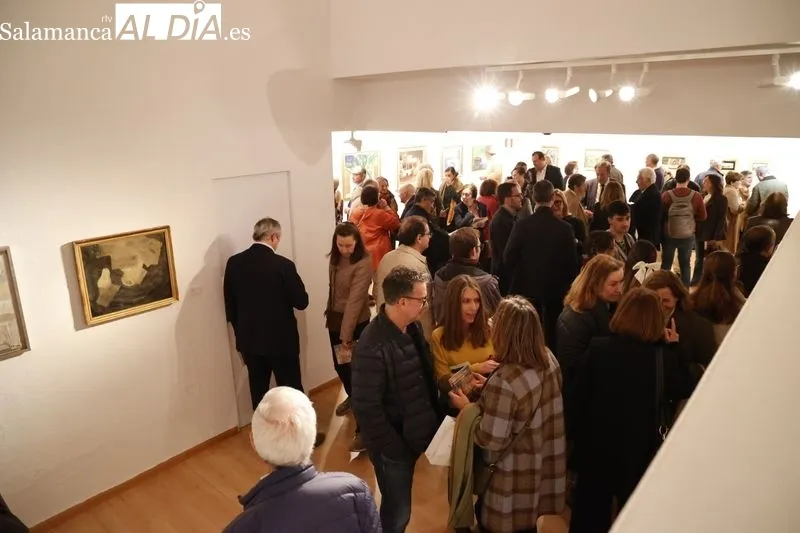 Inauguración de la exposición ‘Una colección particular’ de la Fundación Vargas-Zúñiga y Pérez-Lucas en la Sala Garcigrande. Fotos: David Sañudo