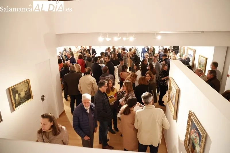 Inauguración de la exposición ‘Una colección particular’ de la Fundación Vargas-Zúñiga y Pérez-Lucas en la Sala Garcigrande. Fotos: David Sañudo