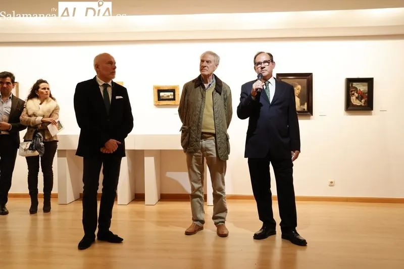 Inauguración de la exposición ‘Una colección particular’ de la Fundación Vargas-Zúñiga y Pérez-Lucas en la Sala Garcigrande. Fotos: David Sañudo