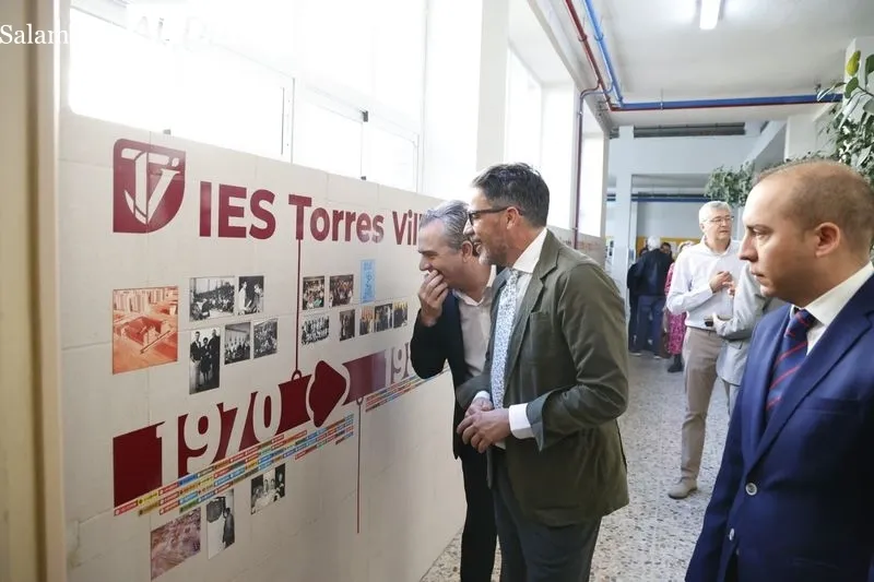 50 aniversario del IES Torres Villarroel. Fotos: David Sañudo.