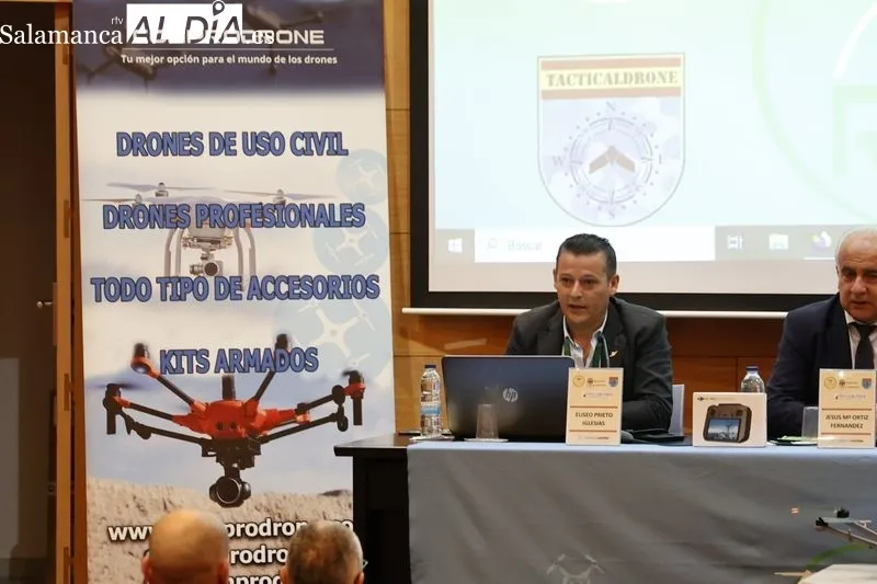 II Congreso de Drones en el Recinto Ferial de la Diputación de Salamanca. Foto: David Sañudo