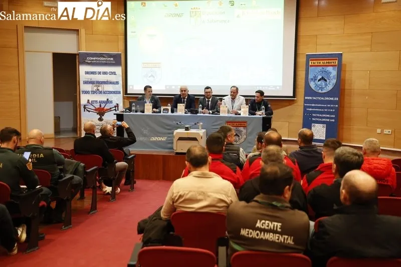 II Congreso de Drones en el Recinto Ferial de la Diputación de Salamanca. Foto: David Sañudo