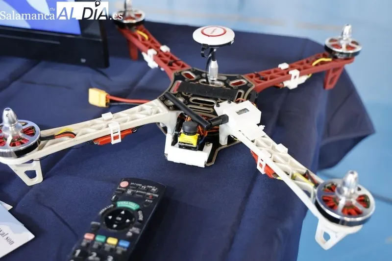 II Congreso de Drones en el Recinto Ferial de la Diputación de Salamanca. Foto: David Sañudo