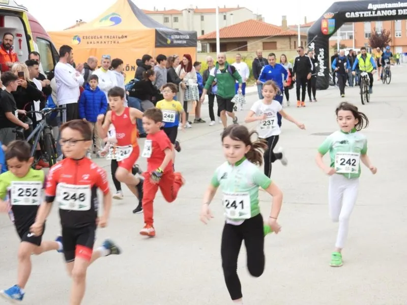 II Duatlón Cross en Castellanos de Moriscos. Foto Orycronsport