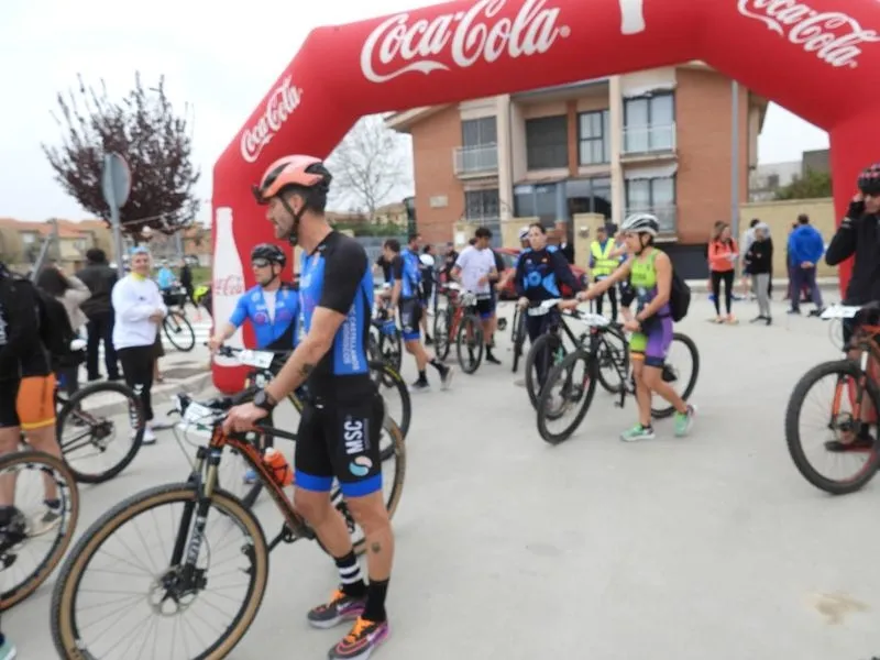 II Duatlón Cross en Castellanos de Moriscos. Foto Orycronsport