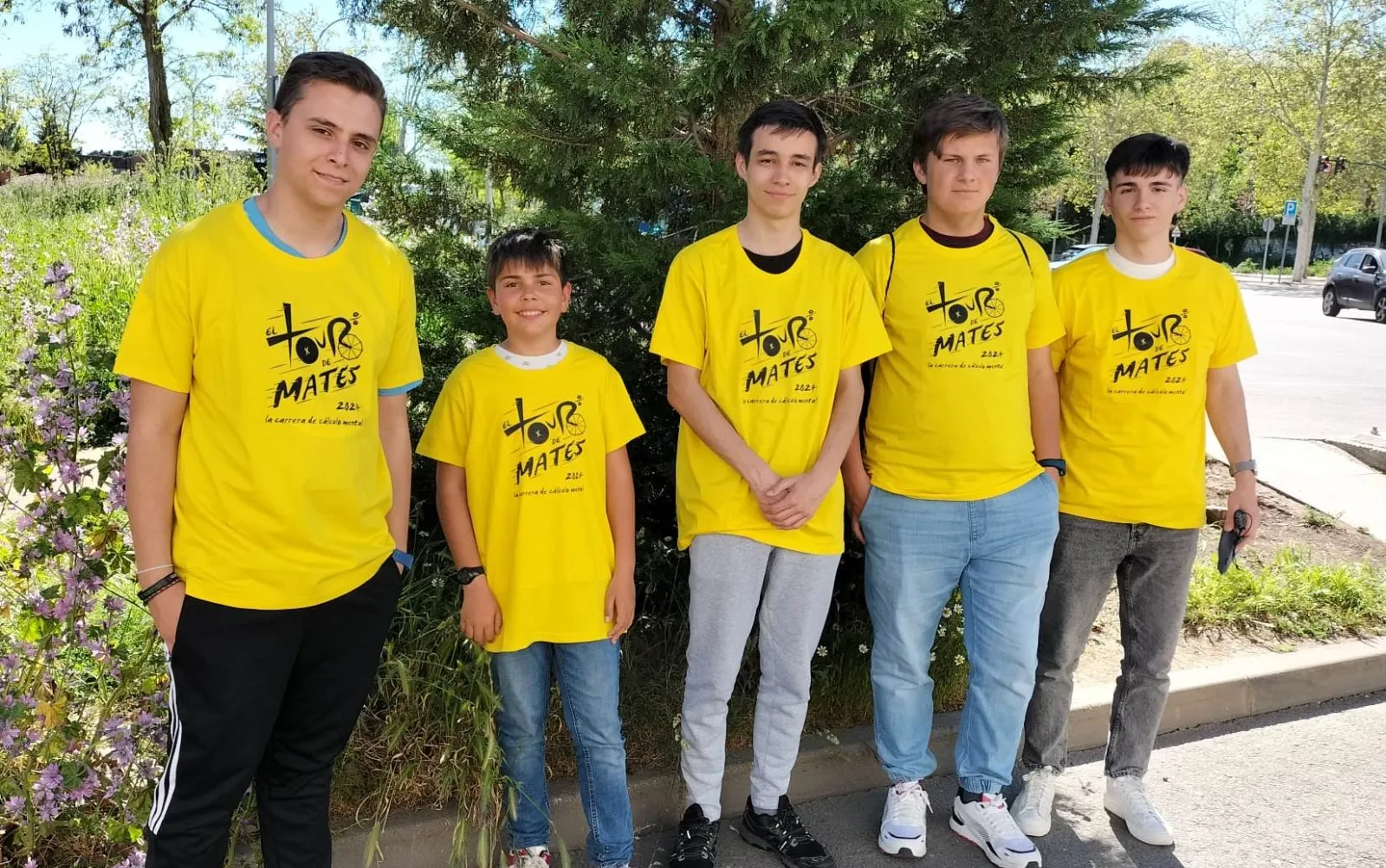 Foto 2 - 4 alumnos del IES Fray Diego se meten en el Top 8 de la final provincial del Tour de Mates