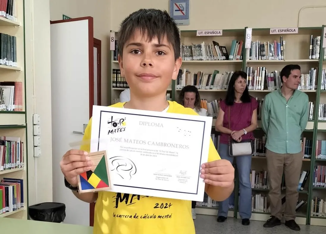 Foto 5 - 4 alumnos del IES Fray Diego se meten en el Top 8 de la final provincial del Tour de Mates
