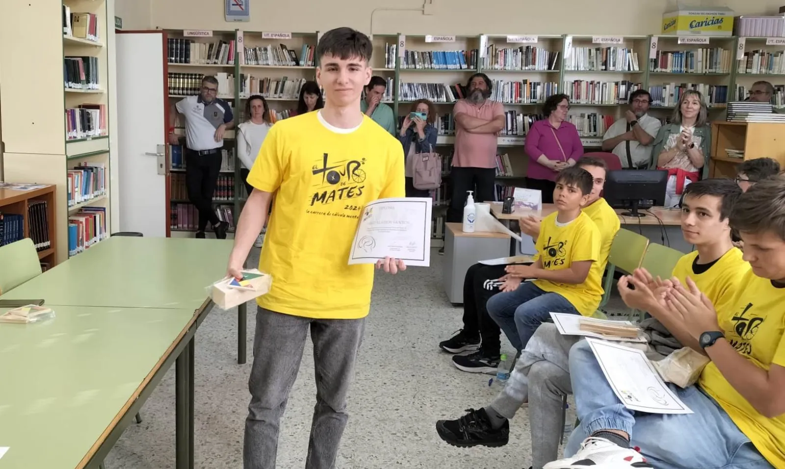 Foto 7 - 4 alumnos del IES Fray Diego se meten en el Top 8 de la final provincial del Tour de Mates
