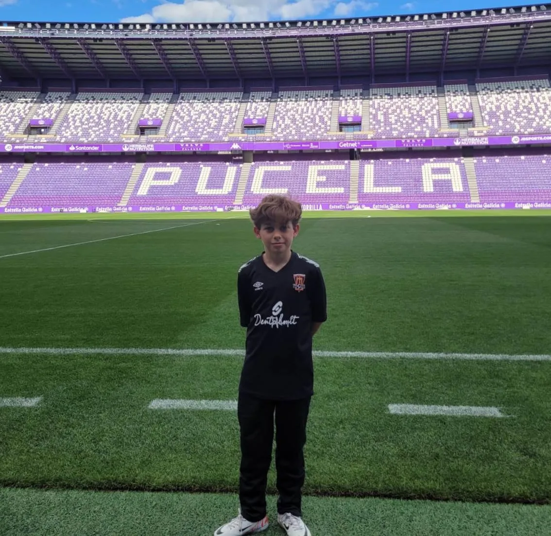 Foto 6 - Juan Benito, Sergio Dur&aacute;n y Marco Hern&aacute;ndez entrenan con el Real Valladolid