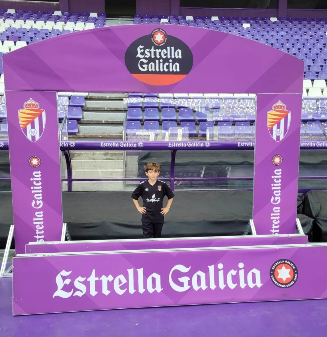 Foto 3 - Juan Benito, Sergio Dur&aacute;n y Marco Hern&aacute;ndez entrenan con el Real Valladolid