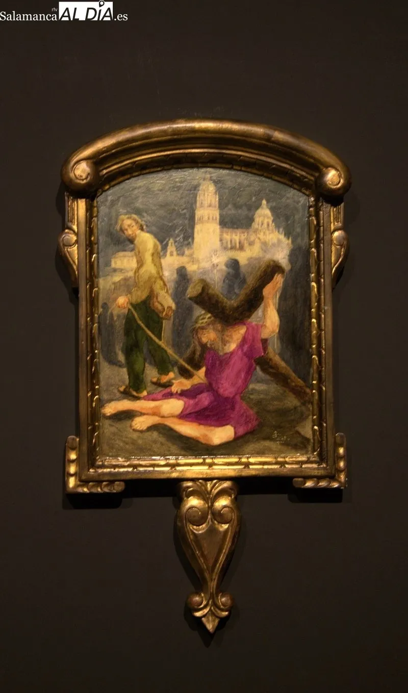 Obras del pintor Jerónimo Prieto en Salamanca. Foto: José Amador Martín