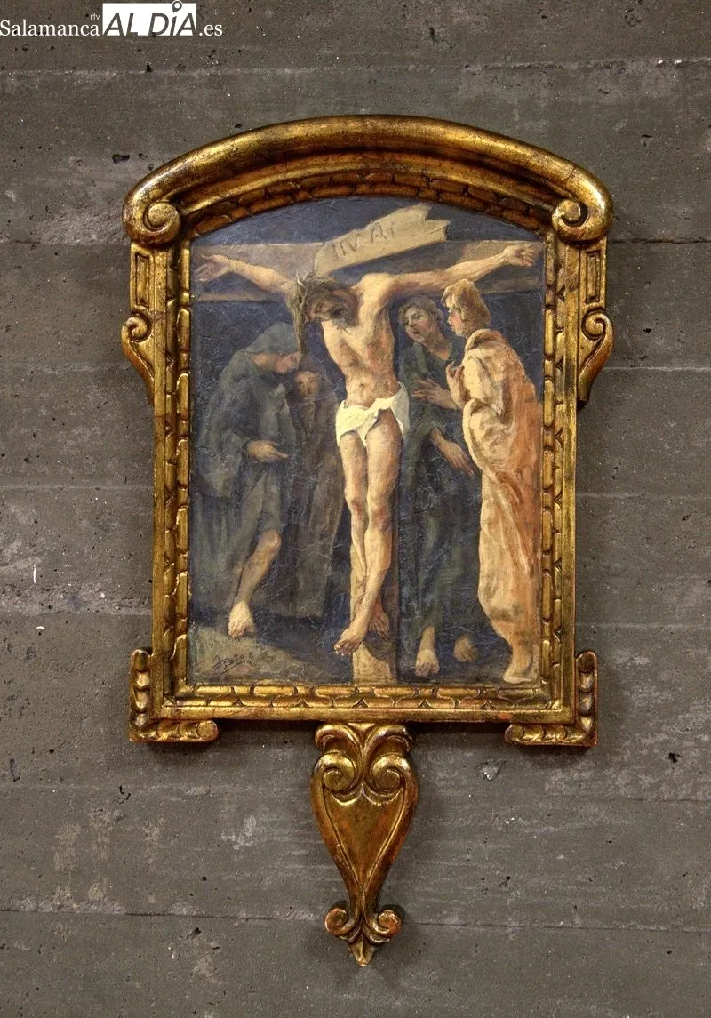 Obras del pintor Jerónimo Prieto en Salamanca. Foto: José Amador Martín