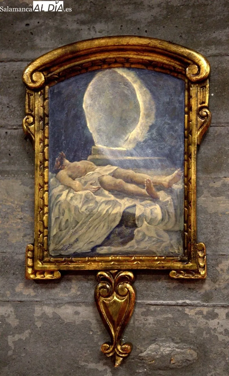 Obras del pintor Jerónimo Prieto en Salamanca. Foto: José Amador Martín
