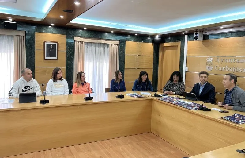 Presentación del V Día de la Educación Física en la Calle en Carbajosa.