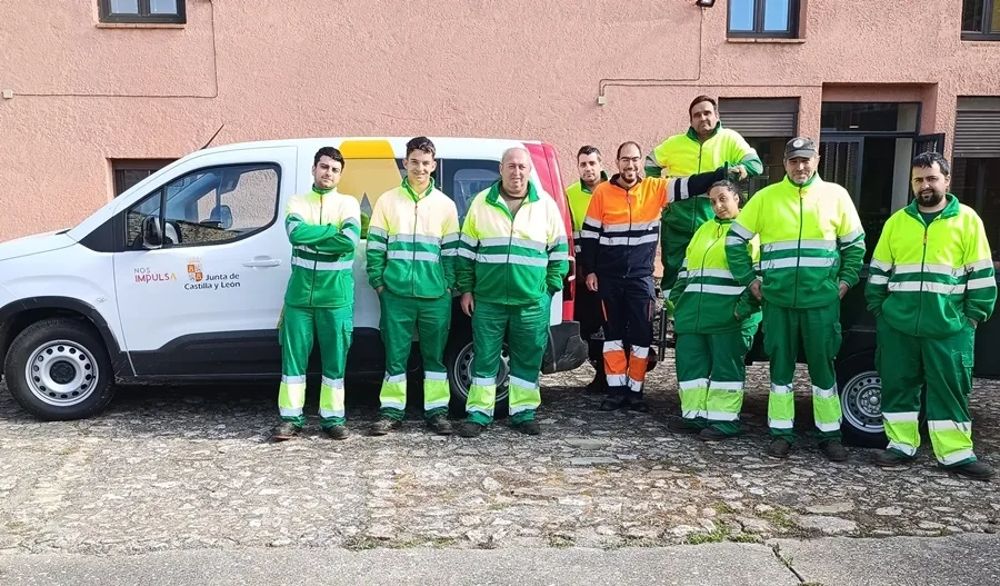 Foto 2 - Ocho desempleados participan en la AFE Alto &Aacute;gueda Verde II