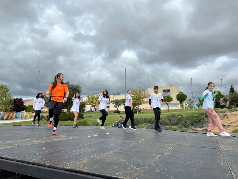 V Día de la Educación Física en la Calle en Carbajosa de la Sagrada