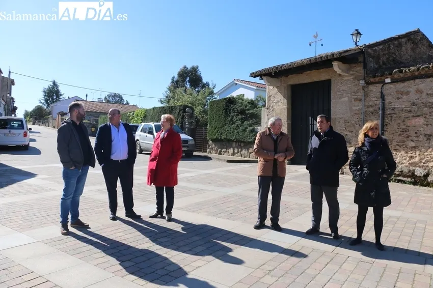 Inauguración de las obras de musealización del castillo de San Felices de los Gallegos / CORRAL 