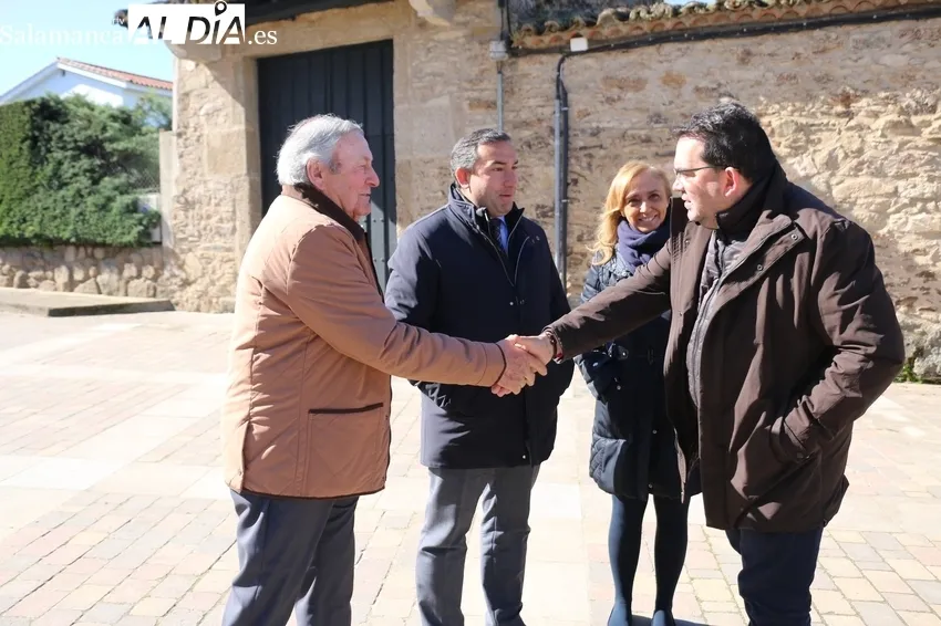 Inauguración de las obras de musealización del castillo de San Felices de los Gallegos / CORRAL 